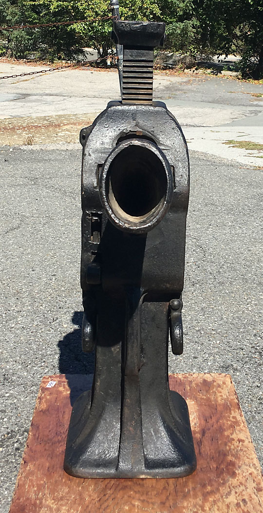 Vintage Antique SIMPLEX 24A RAILROAD 15TON JACK, With Original Oak