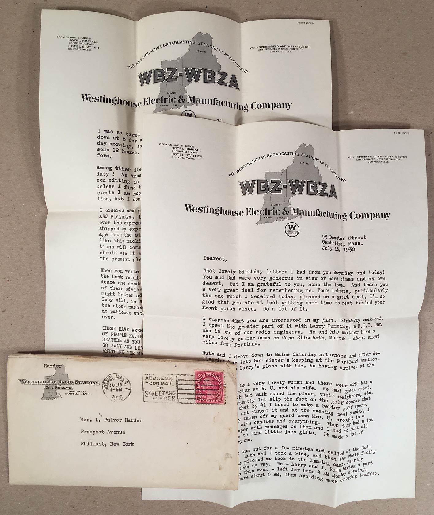 Boston Radio Stations >> Details About Boston Ma Rare 1930 Wbz Wbza Westinghouse Radio Stations Letterhead Envelope 2 Boston Radio Stations >> Details About Boston Ma Rare 1930 Wbz Wbza Westinghouse Radio Stations Letterhead Envelope 2